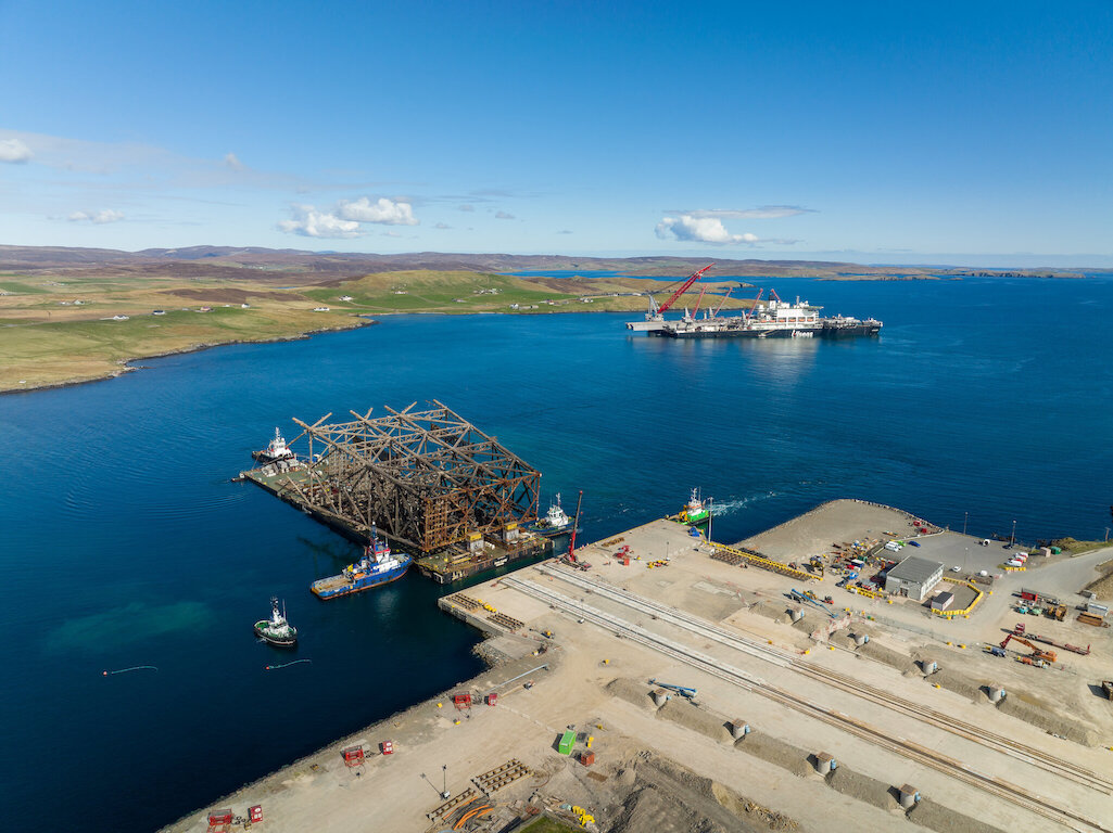 Load-in, Strand Jack, Major Engineering, Pioneering Spirit